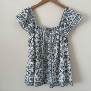 Max Studio Flowy Spring Top | Size XL